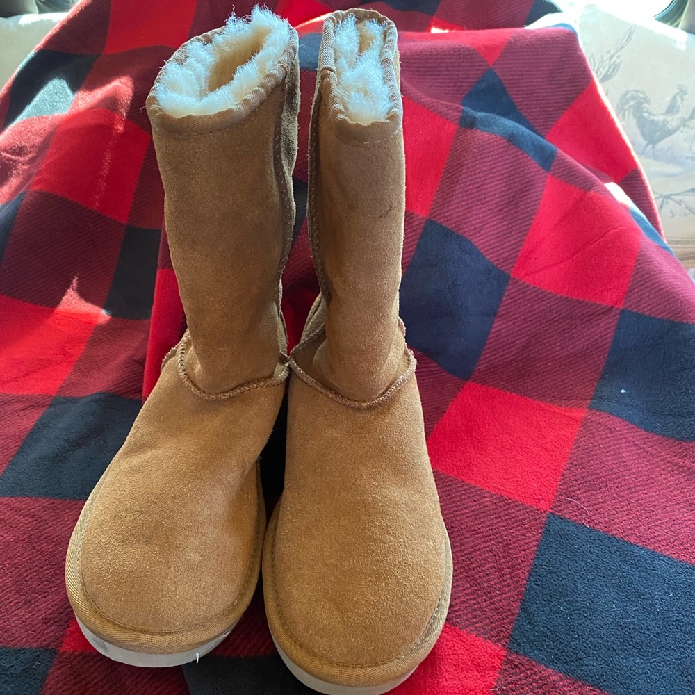 Kookaburra size 6 camel tan